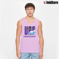 Men’s University Of Alaska Nanooks Uaf Tank Top in light pink | Breathable, Active-Friendly Design