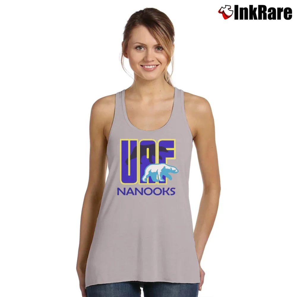Women’s University Of Alaska Nanooks Uaf Tank Top in sport grey | Lightweight, Movement-Friendly