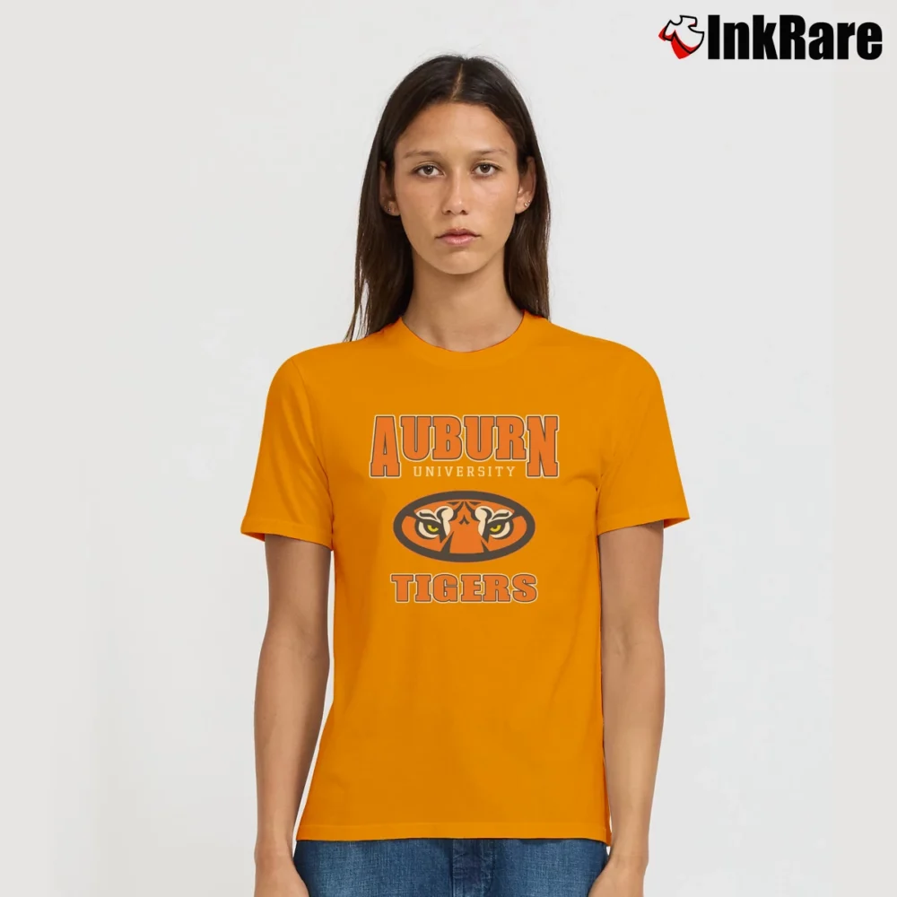 Women’s University Of Auburn Tigers Classic Signature T-Shirt in orange | Soft, Flattering Fit