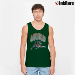 Men’s University Of Auburn Tigers Graphic Tank Top in forest green | Breathable, Active-Friendly Design