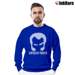 Men’s Unknown Hinson Graphic Crewneck Sweatshirt in royal blue | Cozy Fabric, Clean Style