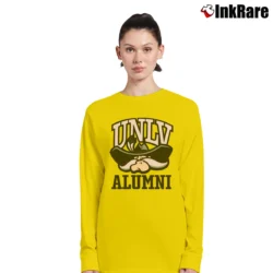 Women’s UNLV Rebels Alumni College Pride Long-Sleeve Top in yellow | Sleek, Versatile, All-Season
