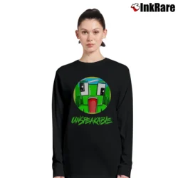 Women’s Unspeakable Teen Boys Funny Gaming Long-Sleeve Top in black | Sleek, Versatile, All-Season