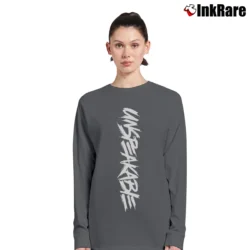 Women’s Unspeakable Youtuber Boys Girls Long-Sleeve Top in charcoal | Sleek, Versatile, All-Season