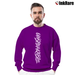 Men’s Unspeakable Youtuber Boys Girls Crewneck Sweatshirt in purple | Cozy Fabric, Clean Style
