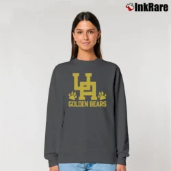 Women’s Upper Arlington Golden Bear Mascot Relaxed Sweatshirt in charcoal | Soft, Laid-Back Vibe