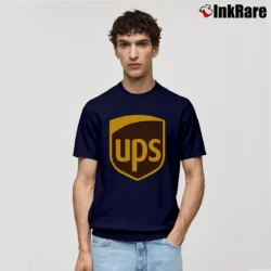 Men’s Ups United Parcel Service Classic T-Shirt in navy | Soft, Breathable Everyday Wear