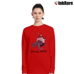 Women’s Ursula Vacay Mode Balloon Mickey Mouse Long-Sleeve Top in red | Sleek, Versatile, All-Season