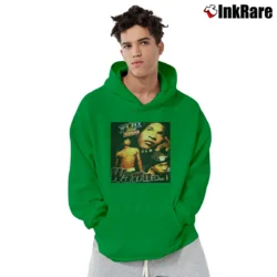Men’s Usher 90s Rap Music Tribute Pullover Hoodie in irish green | Cozy, Durable, Modern Fit