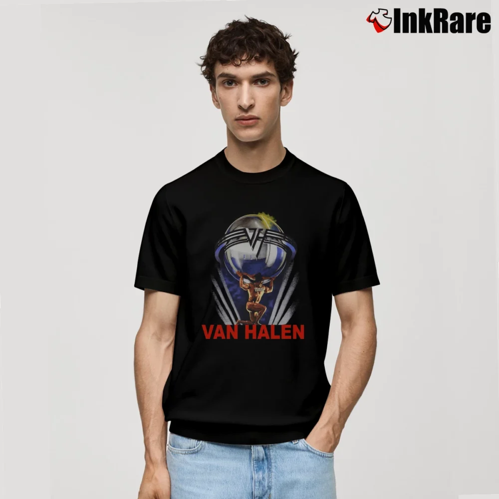 Men’s Van Halen 5150 1986 Concert Classic T-Shirt in black | Soft, Breathable Everyday Wear