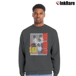Men’s Van Halen 5150 1986 Tour Crewneck Sweatshirt in charcoal | Cozy Fabric, Clean Style
