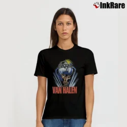 Women’s Van Halen 5150 1986 Tour Signature T-Shirt in black | Soft, Flattering Fit