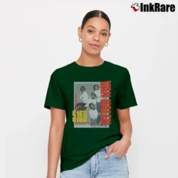 Women’s Van Halen 5150 1986 Tour Signature T-Shirt in forest green | Soft, Flattering Fit