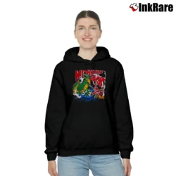 Women’s Van Halen Monsters Of Rock 1987 Tour Cozy Hoodie in black | Warm, Structured, Stylish