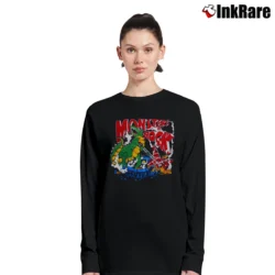 Women’s Van Halen Monsters Of Rock 1987 Tour Long-Sleeve Top in black | Sleek, Versatile, All-Season