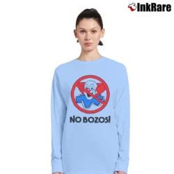 Women’s Van Halen No Bozos Long-Sleeve Top in light blue | Sleek, Versatile, All-Season