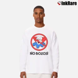 Men’s Van Halen No Bozos Long-Sleeve Shirt in white | Sleek, Lightweight, Year-Round Wear