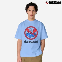 Men’s Van Halen No Bozos Classic T-Shirt in light blue | Soft, Breathable Everyday Wear