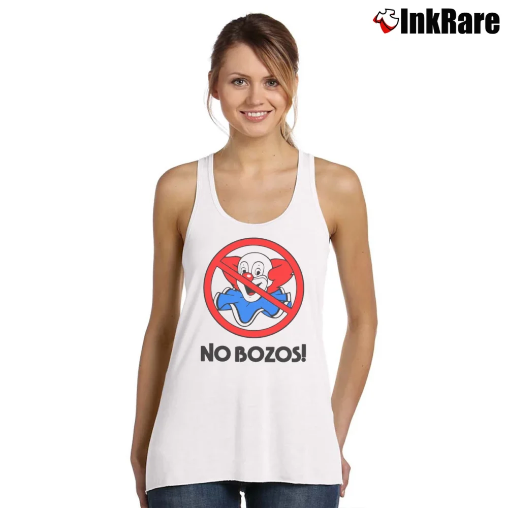 Women’s Van Halen No Bozos Tank Top in white | Lightweight, Movement-Friendly
