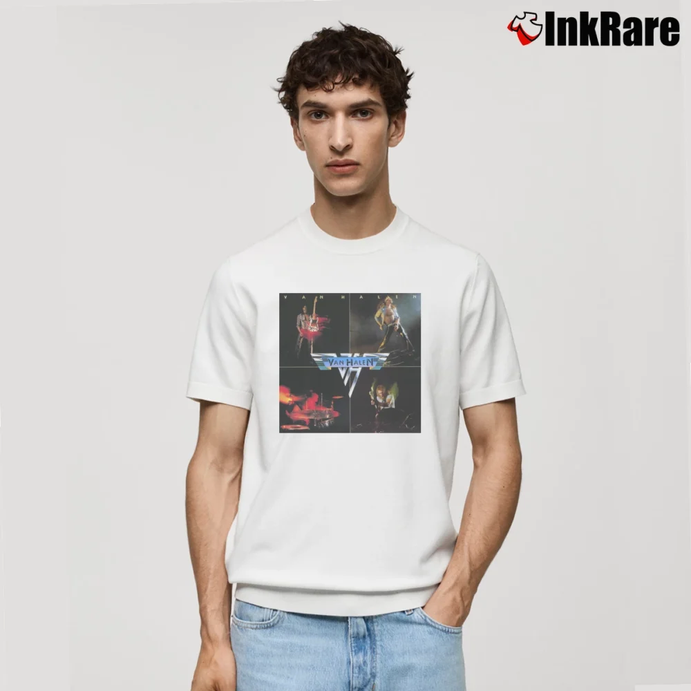 Men’s Van Halen Classic T-Shirt in white | Soft, Breathable Everyday Wear