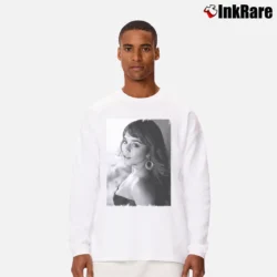 Men’s Vanessa Hudgens One In The City Long-Sleeve Shirt in white | Sleek, Lightweight, Year-Round Wear