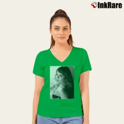 Women’s Vanessa Hudgens One In The City V-Neck Tee in irish green | Chic Neckline, Soft Texture