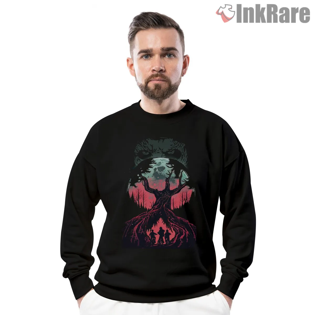 Vecna Is Watching You Dark Forest Horror Shirt on graphic shirt for men graphic tee