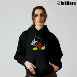 Women’s Vedder Mickey Mouse Graphic Cozy Hoodie in black | Warm, Structured, Stylish