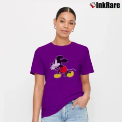 Women’s Vedder Mickey Mouse Graphic Signature T-Shirt in purple | Soft, Flattering Fit