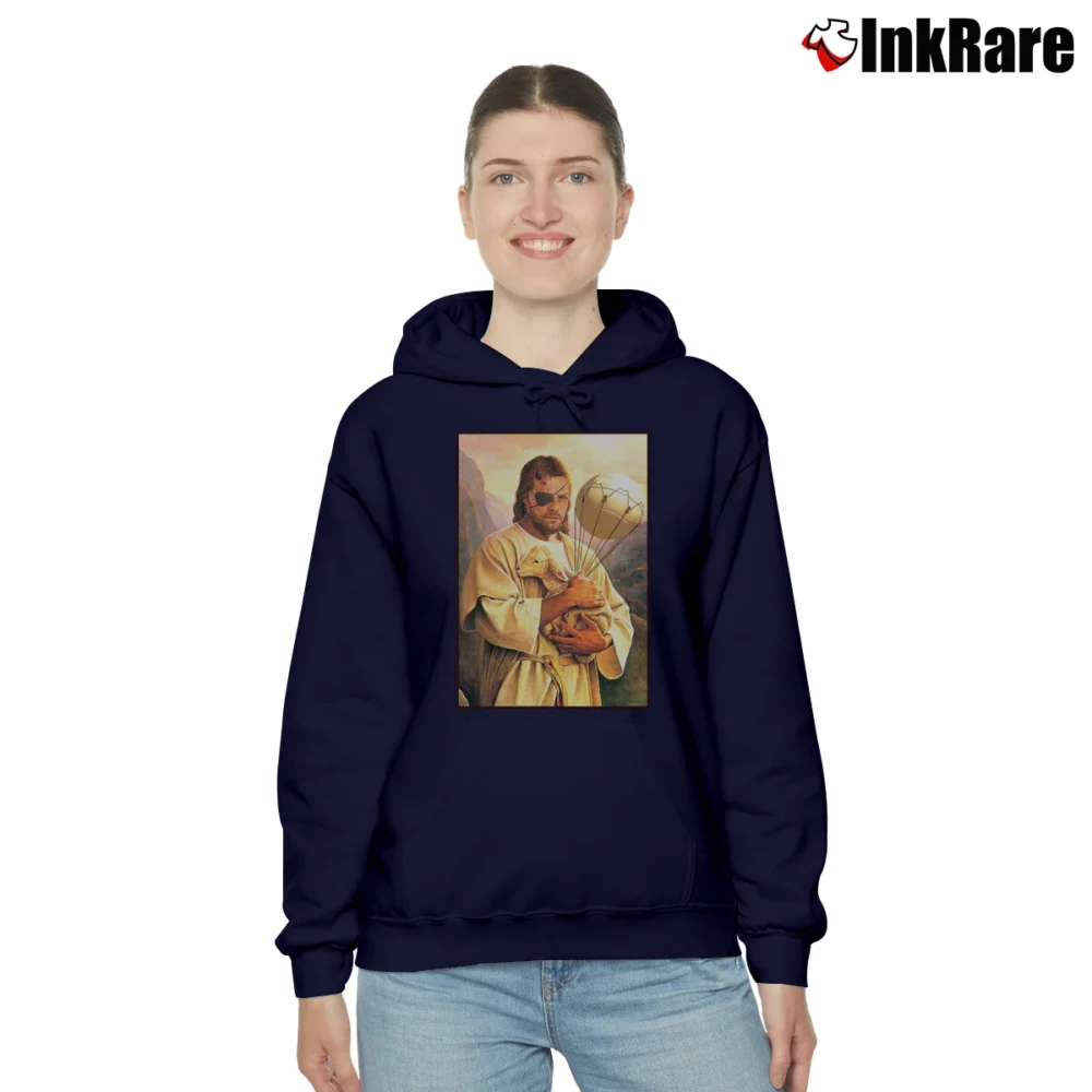 Women’s Venom Jesus Snake Cozy Hoodie in navy | Warm, Structured, Stylish
