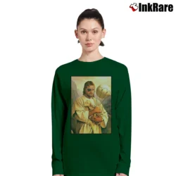 Women’s Venom Jesus Snake Long-Sleeve Top in forest green | Sleek, Versatile, All-Season