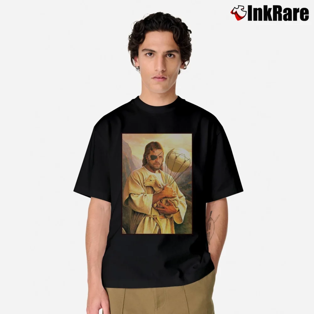 Men’s Venom Jesus Snake Classic T-Shirt in black | Soft, Breathable Everyday Wear