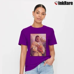 Women’s Venom Jesus Snake Signature T-Shirt in purple | Soft, Flattering Fit