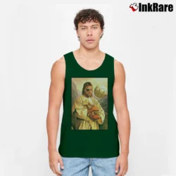 Men’s Venom Jesus Snake Tank Top in forest green | Breathable, Active-Friendly Design