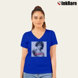 Women’s Very Best Of The Doors V-Neck Tee in royal blue | Chic Neckline, Soft Texture