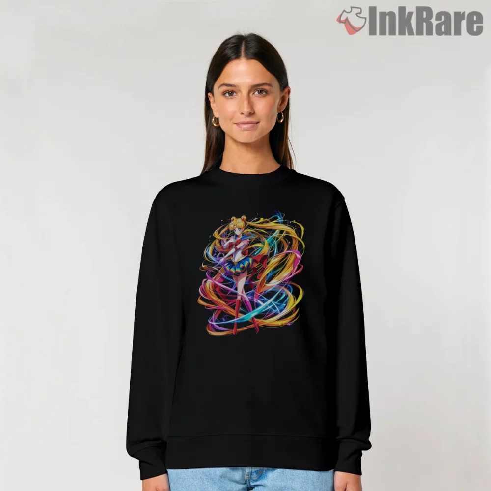 Vibrant Magical Girl Energy Burst Shirt on graphic shirt for women graphic tee