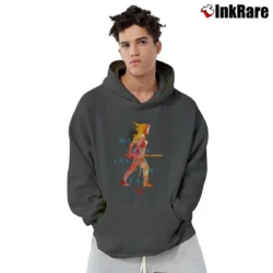 Men’s Vikings Wildfire Lagertha Character Pullover Hoodie in charcoal | Cozy, Durable, Modern Fit