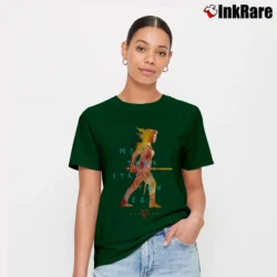 Women’s Vikings Wildfire Lagertha Character Signature T-Shirt in forest green | Soft, Flattering Fit