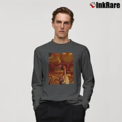 Men’s Vince Carter US Olympic Basketball Long-Sleeve Shirt in charcoal | Sleek, Lightweight, Year-Round Wear