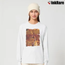 Women’s Vince Carter US Olympic Basketball Long-Sleeve Top in white | Sleek, Versatile, All-Season