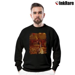 Men’s Vince Carter US Olympic Basketball Crewneck Sweatshirt in black | Cozy Fabric, Clean Style