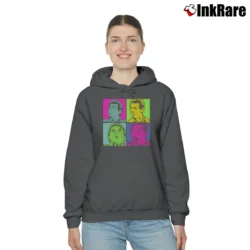 Women’s Vince McMahon Wrestling Meme Cozy Hoodie in charcoal | Warm, Structured, Stylish