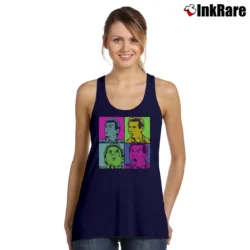 Women’s Vince McMahon Wrestling Meme Tank Top in navy | Lightweight, Movement-Friendly