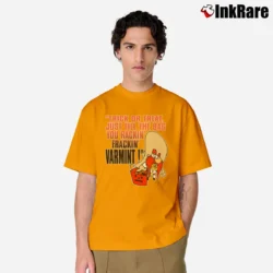 Men’s Vintage 1995 Looney Tunes Yosemite Sam Trick Or Treat Classic T-Shirt in orange | Soft, Breathable Everyday Wear