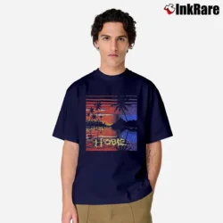 Men’s Vintage 80s Hobie Cat Catamaran Classic T-Shirt in navy | Soft, Breathable Everyday Wear