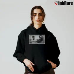 Women’s Vintage Baseball Willie Mays for MLB Fans Cozy Hoodie in black | Warm, Structured, Stylish