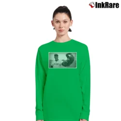 Women’s Vintage Baseball Willie Mays for MLB Fans Long-Sleeve Top in irish green | Sleek, Versatile, All-Season