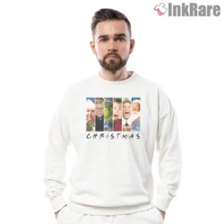 Vintage Christmas Movie Icons Collage Shirt on graphic shirt for men graphic tee