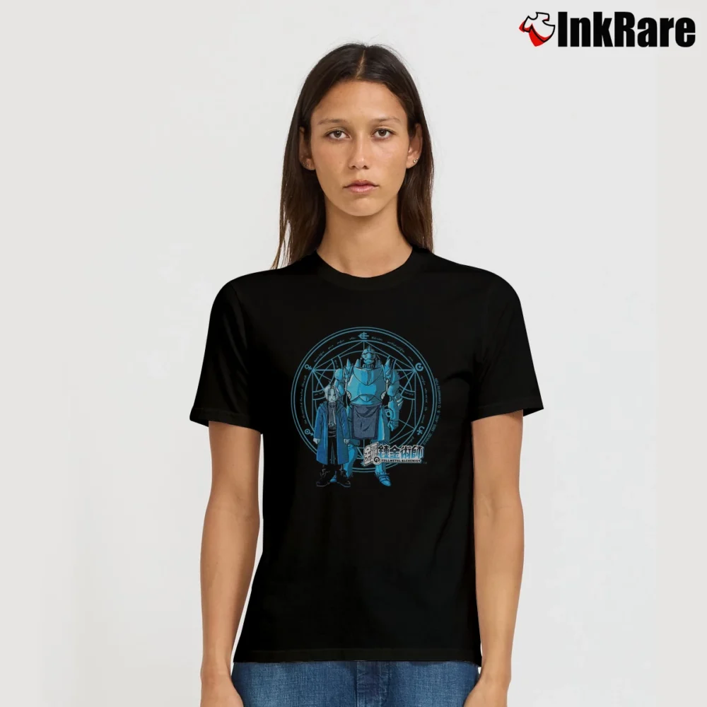 Women’s Vintage Fullmetal Alchemist T-Shirt in black | Soft, Flattering Fit