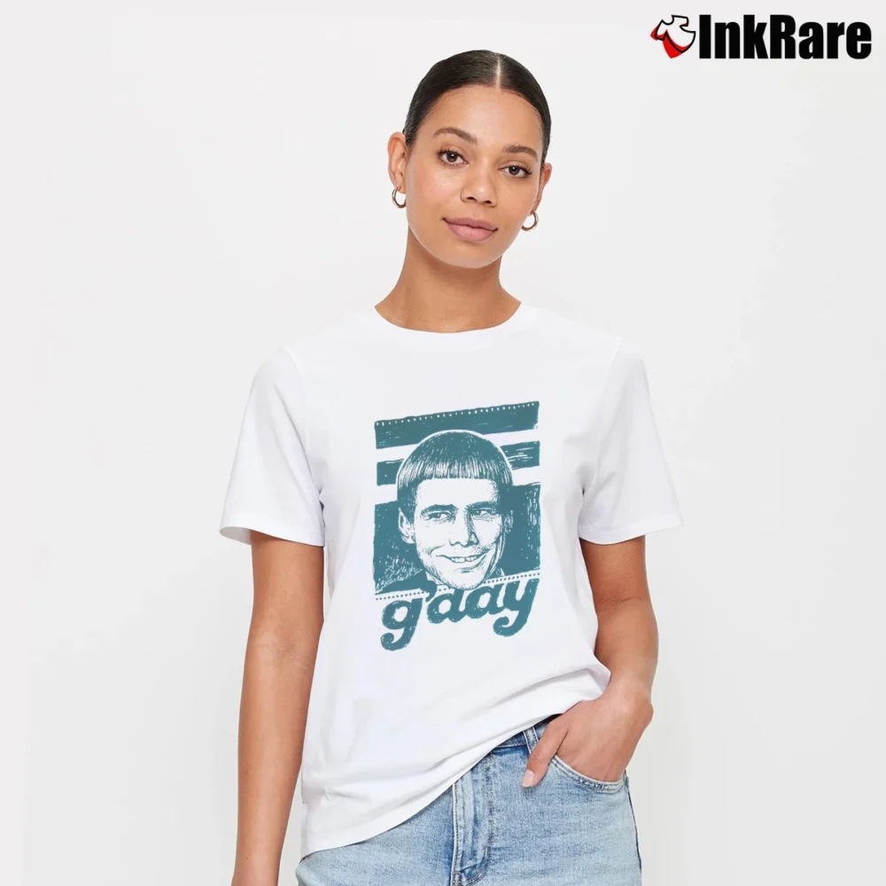 Women’s Vintage G Day Lloyd Christmas T-Shirt in white | Soft, Flattering Fit